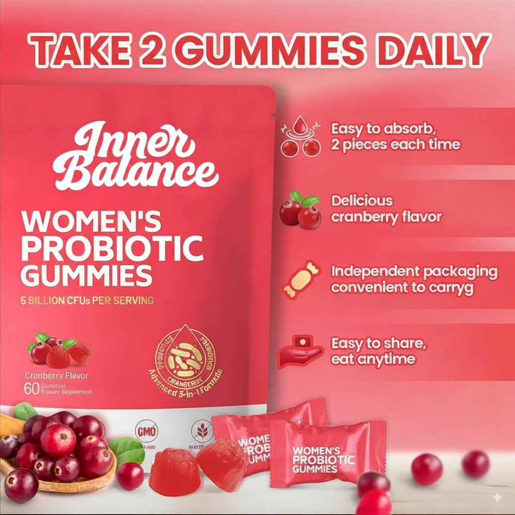 InnerBalance™ – Clinically Targeted Probiotics To End Recurring Infections And Restore Fresh Confidence From The Inside Out